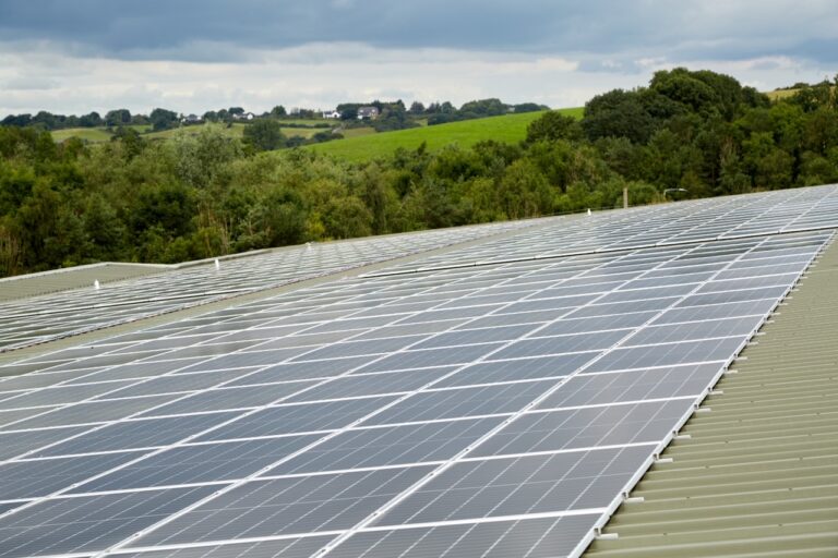 Finnebrogue solar panels
